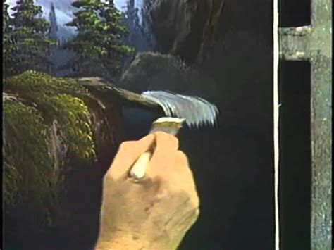 Bob Ross The Joy Of Painting A Dramatic Mountain Waterfall Youtube