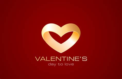 Valentine Logo Design Vector Free Download
