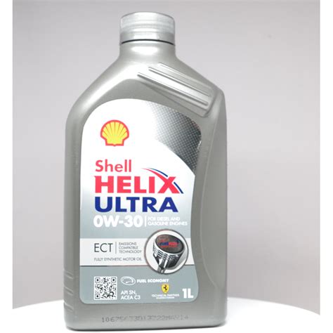 Shell Helix Ultra Ect 0w 30 Motoröl 1liter Tu40492 Tourcar Shop