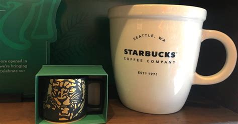 The company offers a variety of coffee beans like roasted beans, ground beans or whole beans to their customers. Starbucks 138-Ounce 'Giant Abbey' Coffee Mug for Sale ...