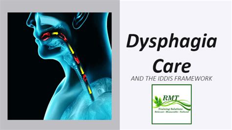 Dysphagia Care And The Iddsi Framework Rmt Training