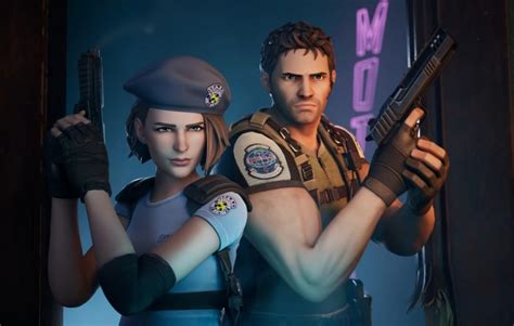 Fortnite Adds Resident Evil Characters Chris Redfield And Jill