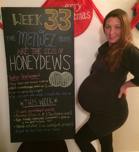 Pregnant Twins 33 Weeks When To Conceive A April Baby Meaning