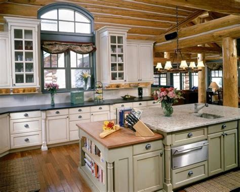 Finding the perfect rustic kitchen and bathroom cabinets can be a huge relief for many cabin owners. 31 Custom Luxury Kitchen Designs (Some $100K Plus) | Log ...