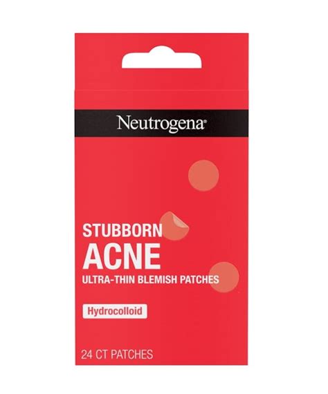 Stubborn Acne Ultra Thin Blemish Patches For Pimples Neutrogena