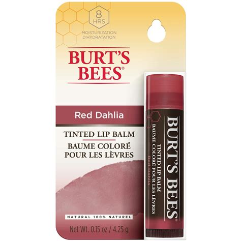 Burt S Bees Tinted Lip Balm Red Dahlia Big W