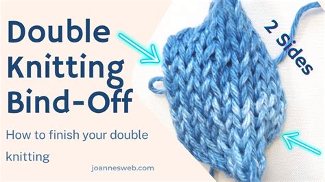 Double Sided Knitting Bind Off Youtube