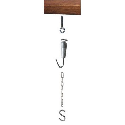 Hanging kits, devices and hardware lets us help you hang your hammock or swing! Hammock Chair Hanging Kit With Cone Spring - Heavenly Hammocks