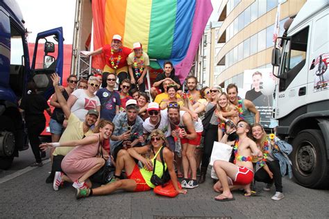 antwerp pride parade en mister gay belgium wagen flickr