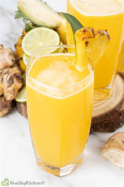 Pineapple Ginger Juice Recipe A Flavorful Tropical Quencher