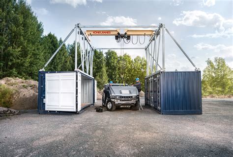 New Pack And Go Konecranes Mobile Crane On Shipping Containers For