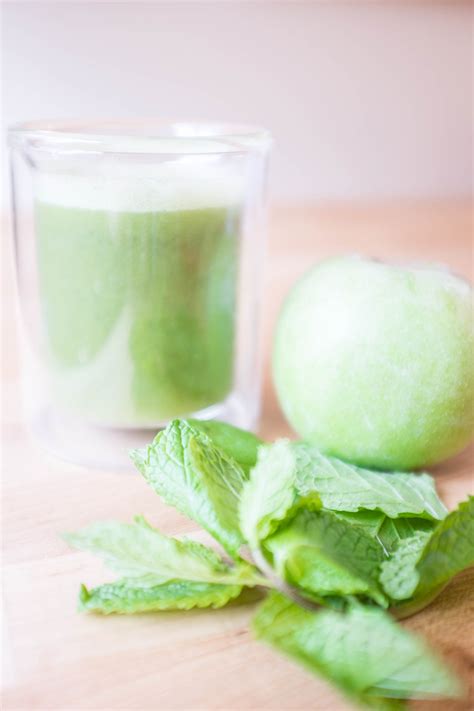 Late Summer Green Apple Juice With Cucumber And Mint Simplicity Relished
