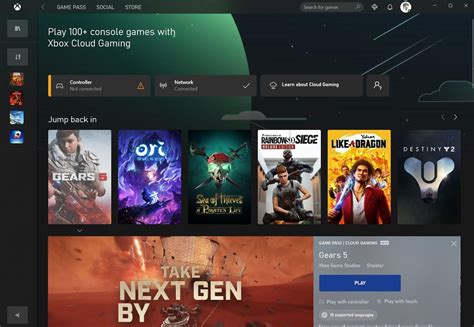 Microsoftwith The Xbox App Is Set Introduces Xcloud To Windows Pcs