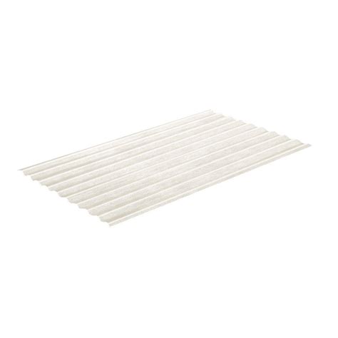 Sequentia 2166 Ft X 8 Ft Corrugated Clear Fiberglass Roof Panel Lowes