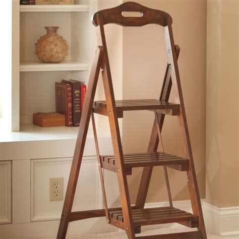 You never know when you need to find the things from hard to reach places and require some additional step stool to get it. 3-Step Folding Stool | Folding stool, Wood step stool ...
