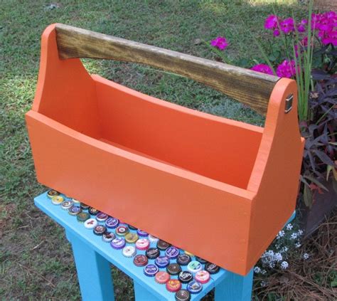 Wood Tool Box Tool Tote Tool Caddy Garden Tote Toolbox