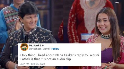 With Memes And Mimicry Netizens React To Falguni Pathak And Neha Kakkars Tiff Over ‘maine