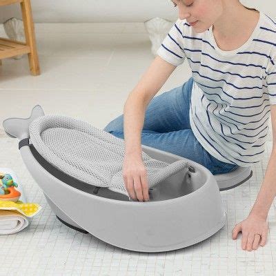 Skip Hop Moby Smart Sling Stage Tub Gray In Skip Hop Baby
