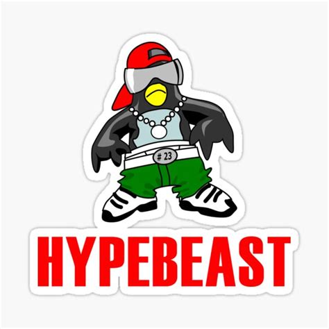 Hypebeast Sticker For Sale By Landmark Tees Redbubble