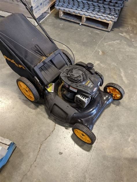 Poulan Pro 550ex 140cc Briggs And Stratton Gas Lawn Mower With Catcher