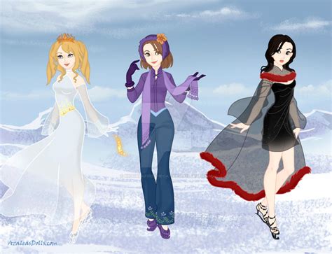 Nicua Helen And Dhelen Snow Queen Scene Maker By Nicuazafirethecat
