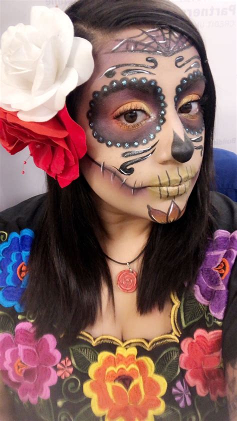 Día De Los Muertos Makeup Sugar Skull