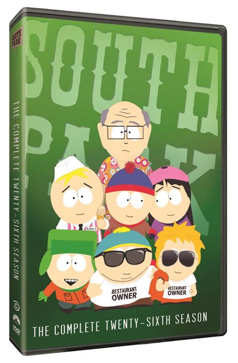 South Park The Complete Twenty Sixth Season Arrives On Blu Ray And Dvd November 7 2023 From