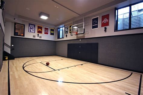 10 Basement Basketball Court Ideas