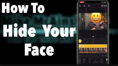 How To Hide Faces In Videos With Emojis On An Iphone Youtube