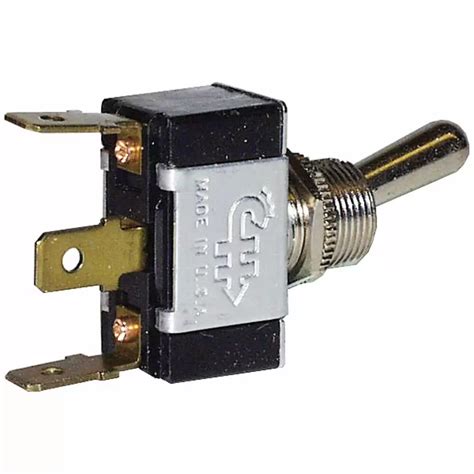 Toggle Switch Single Pole Double Throw 3 Blade Terminals Mill