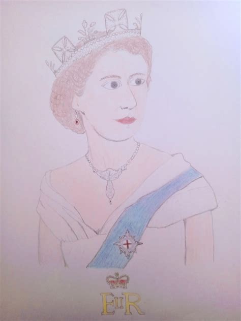 Top More Than 67 Queen Elizabeth 2 Sketch Ineteachers