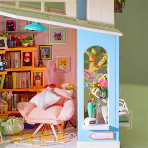 Rolife Doras Loft Dg Diy Wooden Dollhouse Rolife