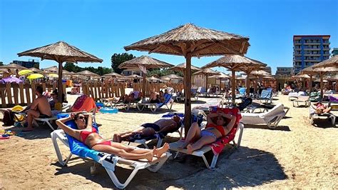 Romania The Wonderful Beaches Of Mamaia Enjoying Summer Vacation At The Black Sea Youtube