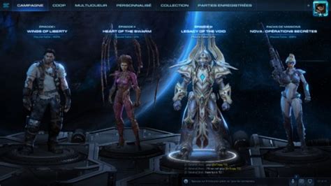 Starcraft Ii Legacy Of The Void Interface In Game Video Game Ui