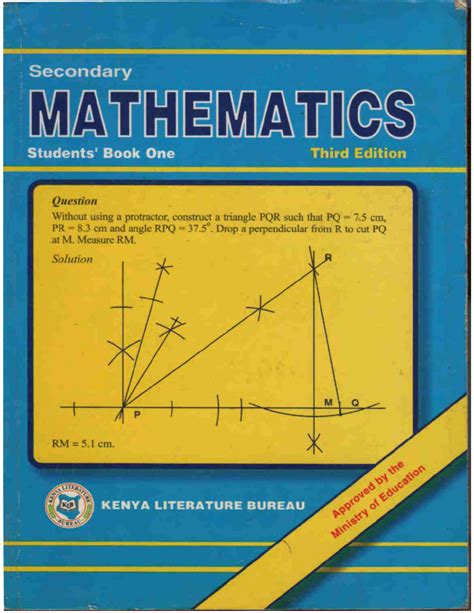 Solution Klb Math Form 1 Student Book Studypool