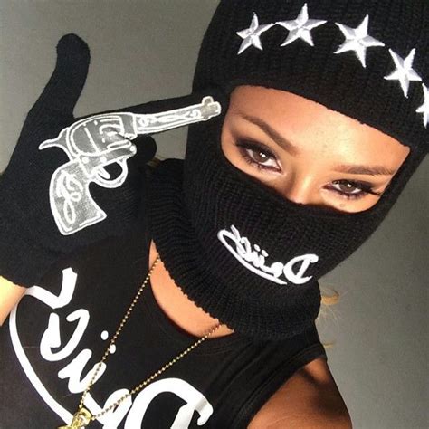 ×swag× Gangsta Girl Mask Girl Gangster Girl