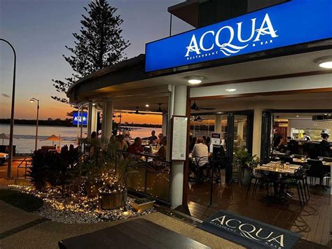 Acqua Restaurant And Bar Caloundra Mediterranean Restaurant Menu