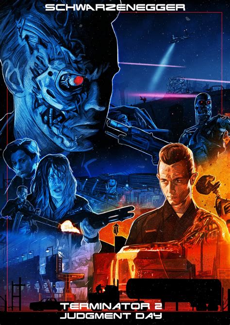 Terminator 2 Rcillustration Posterspy