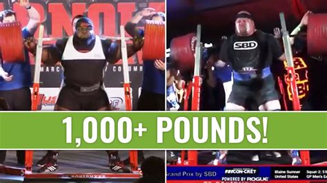 Heaviest Squats In Ipf History Raw And Equipped World Records Youtube