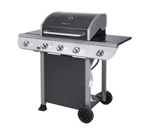 Bbq Pro 3 Burner Slate Gas Grill With Searing And Side Burners
