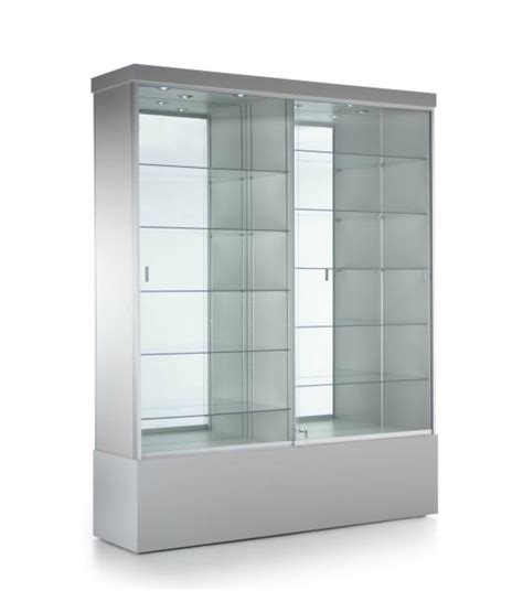 Metal And Glass Wall Mounted Display Cabinets With Glass Doors Oem Avaliable For Sale Shop