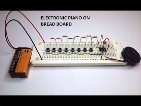 Simple Piano Circuit Diagram