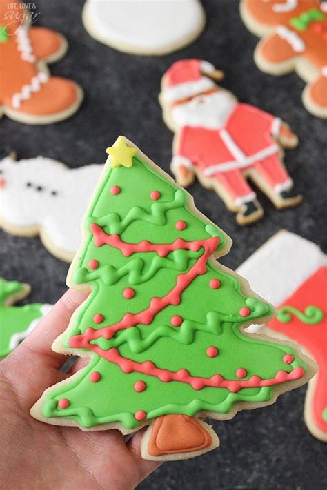 Here are the best christmas cookies decorations ideas for your inspiration. Cutout Sugar Cookies | Coloring, Sugar cookies and Videos