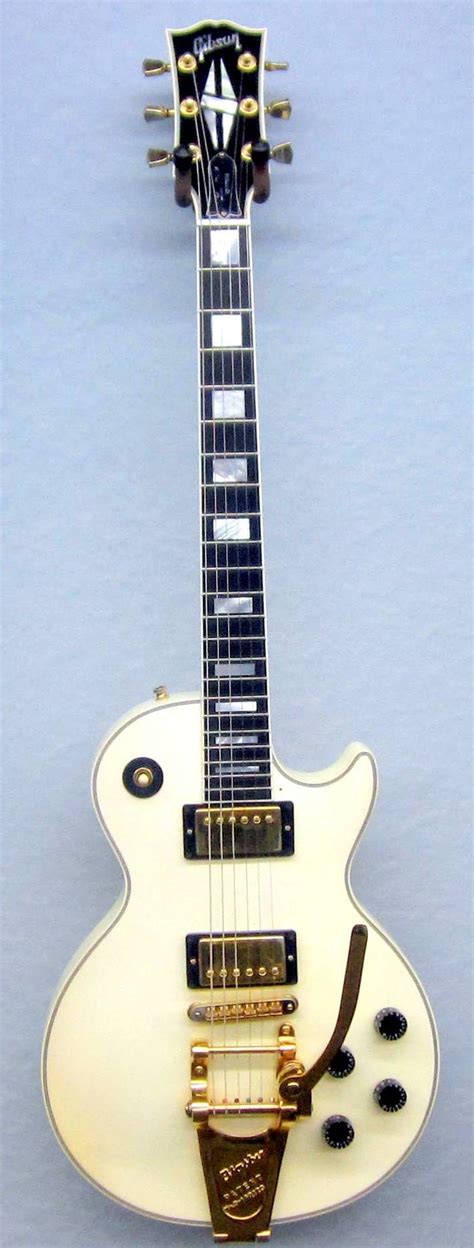 Gibson Les Paul Custom Bigsby Alpine White Gibson Les Paul White