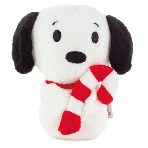 Itty Bittys® Peanuts® Candy Cane Snoopy Stuffed Animal Snoopy Stuffed