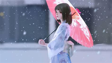 Anime Girl Umbrella Wallpapers Top Free Anime Girl Umbrella