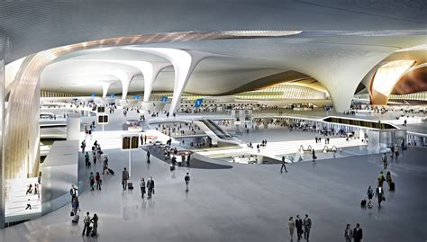 New Design Of The Worlds Largest Passenger Terminal Beijing Daxing