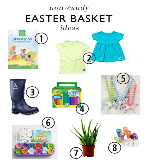 Non Candy Easter Basket Ideas Kapachino