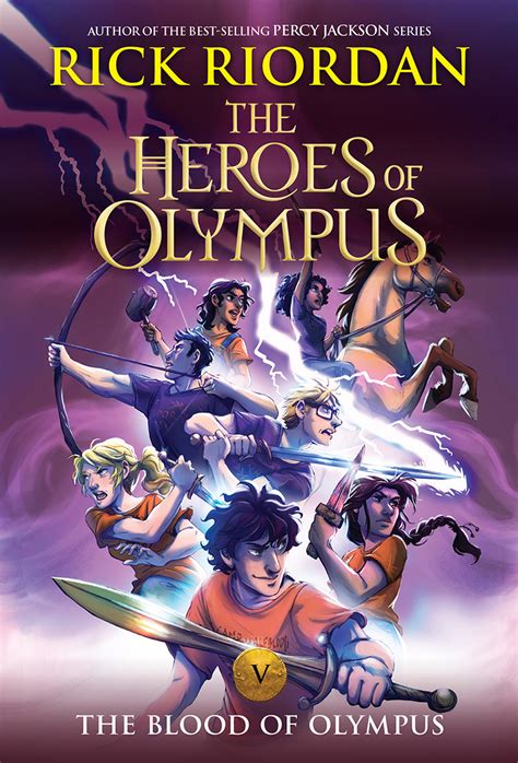 The Blood Of Olympus New Cover Read Riordan