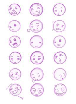 Chibi Expressions By Tawiie On DeviantArt Drawing Face Expressions Drawing Expressions Eye